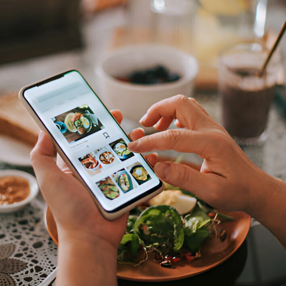 Test publicitaire campagne mobile restaurant